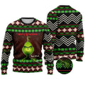 Personalized Merry Grinchmas Sweater with Custom Name for Christmas Sweater GradoCreations