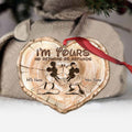 Personalized Christmas Mouse Ornament Customizable Gift for Couples Ornament GradoCreations