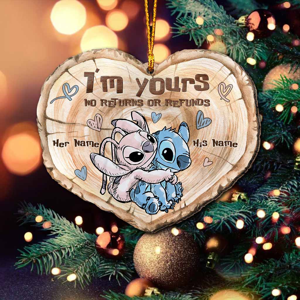 Personalized Christmas Ohana Ornament Custom Names Gift Ornament GradoCreations