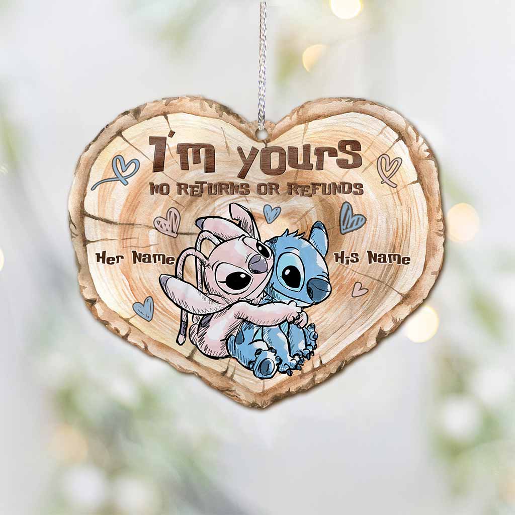 Personalized Christmas Ohana Ornament Custom Names Gift Ornament GradoCreations