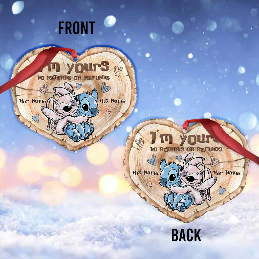 Personalized Christmas Ohana Ornament Custom Names Gift Ornament GradoCreations