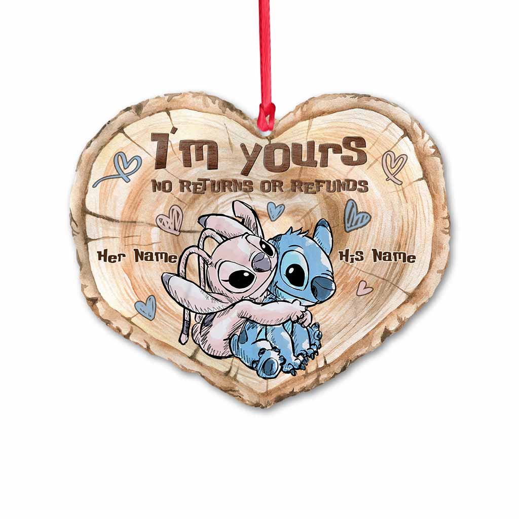 Personalized Christmas Ohana Ornament Custom Names Gift Ornament GradoCreations