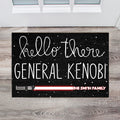 Personalized Star Wars Doormat Custom Name Gift for Fans Doormat GradoCreations