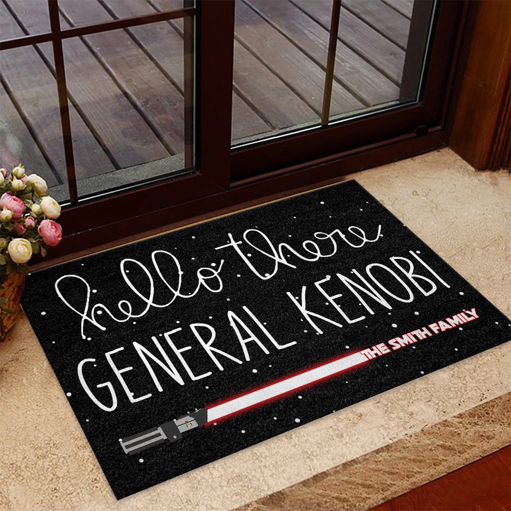 Personalized Star Wars Doormat Custom Name Gift for Fans Doormat GradoCreations