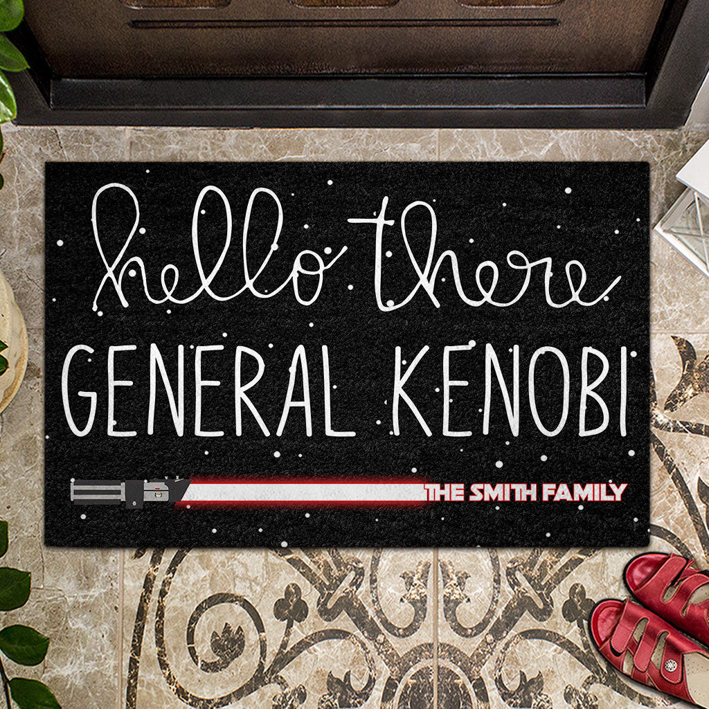 Personalized Star Wars Doormat Custom Name Gift for Fans Doormat GradoCreations