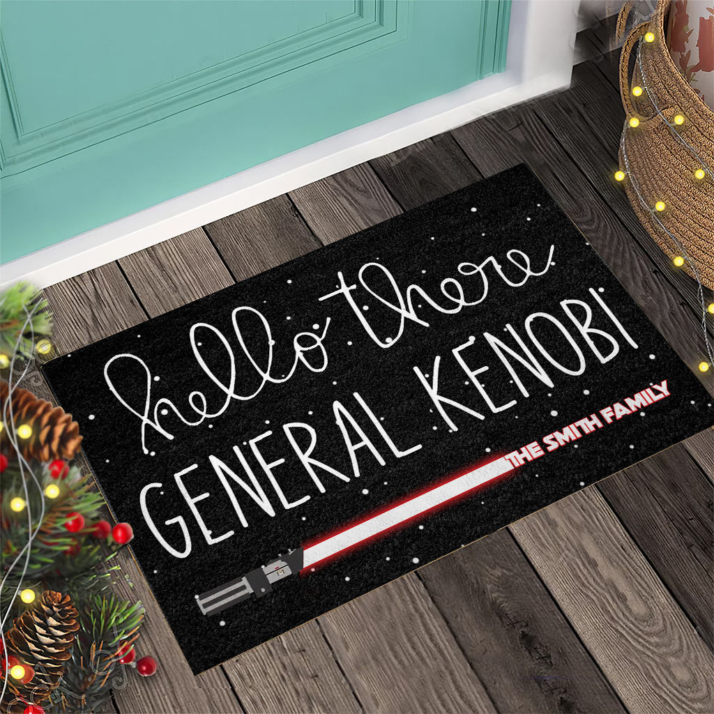 Personalized Star Wars Doormat Custom Name Gift for Fans Doormat GradoCreations