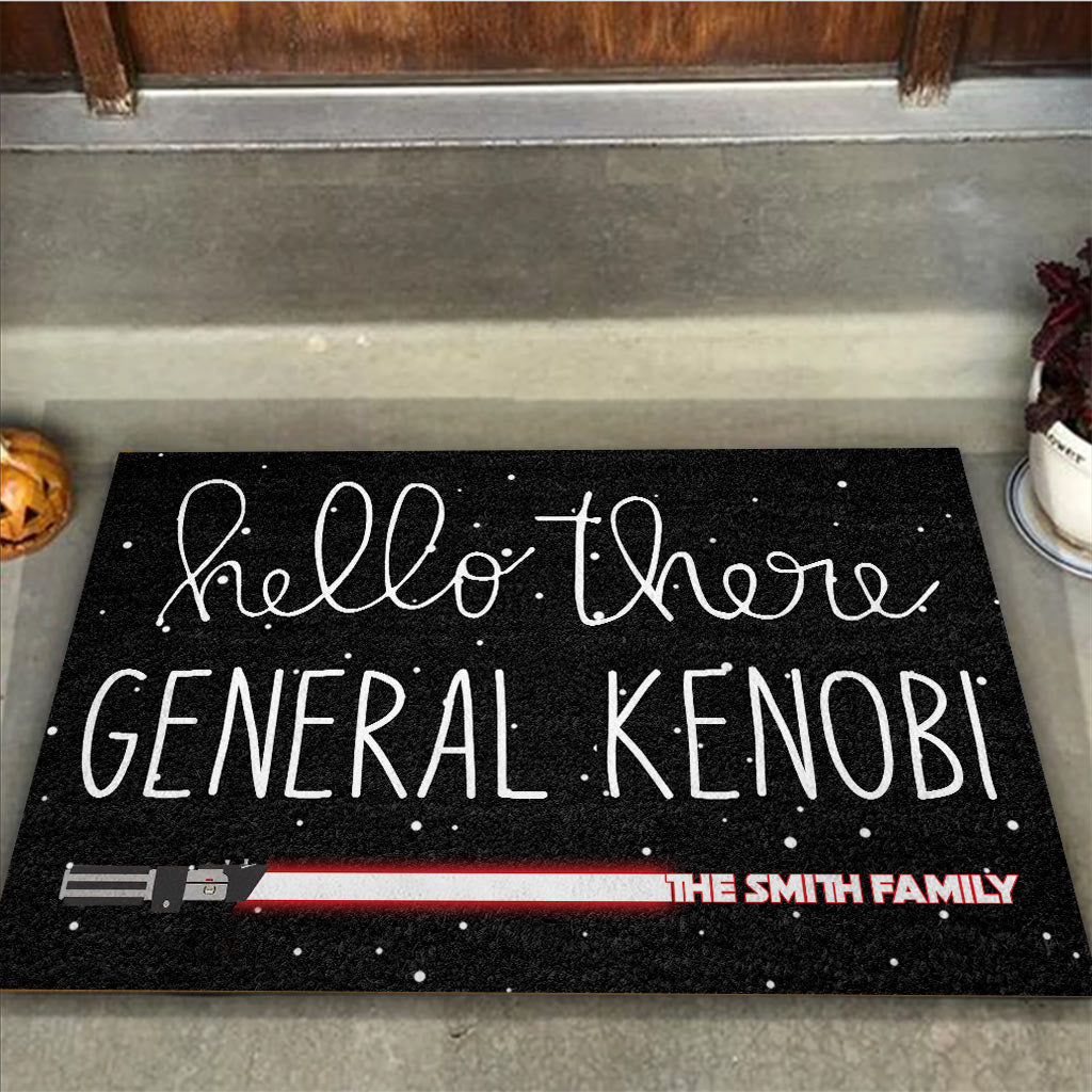 Personalized Star Wars Doormat Custom Name Gift for Fans Doormat GradoCreations