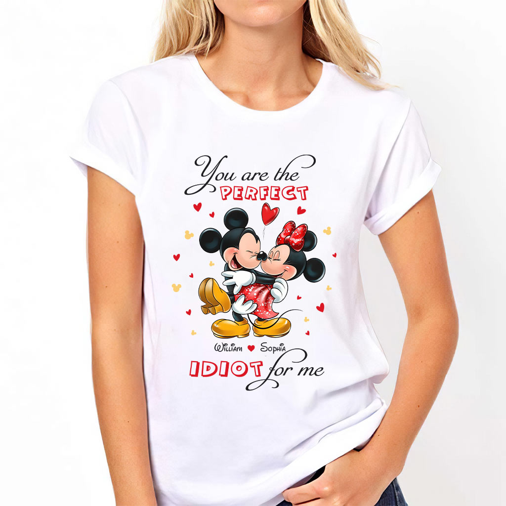 Personalized Mickey Mouse Couple T-shirt & Hoodie Gift T-shirt & Hoodie GradoCreations