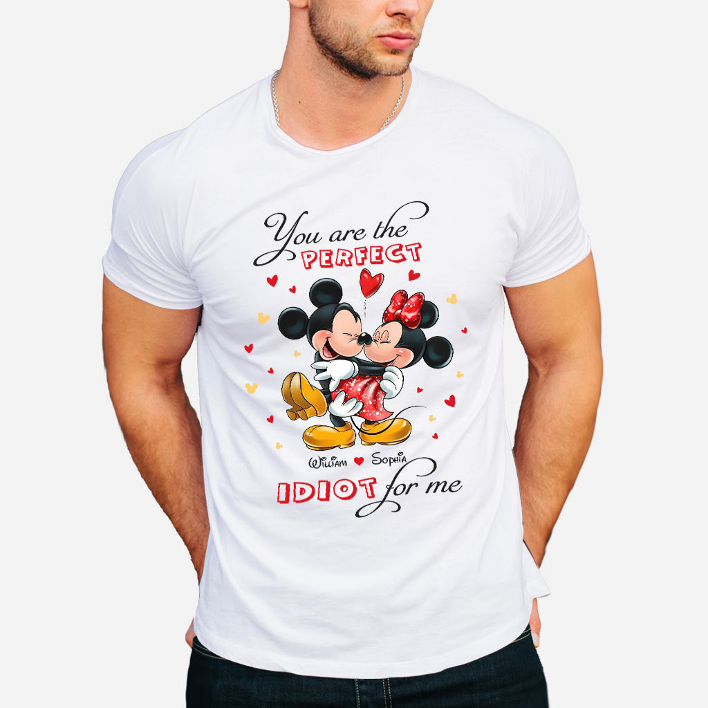 Personalized Mickey Mouse Couple T-shirt & Hoodie Gift T-shirt & Hoodie GradoCreations