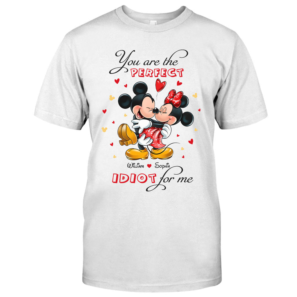 Personalized Mickey Mouse Couple T-shirt & Hoodie Gift T-shirt & Hoodie GradoCreations