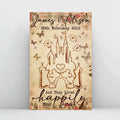 Personalized Wedding Anniversary Mouse Poster Custom Couple Gift Canvas and Poster GradoCreations