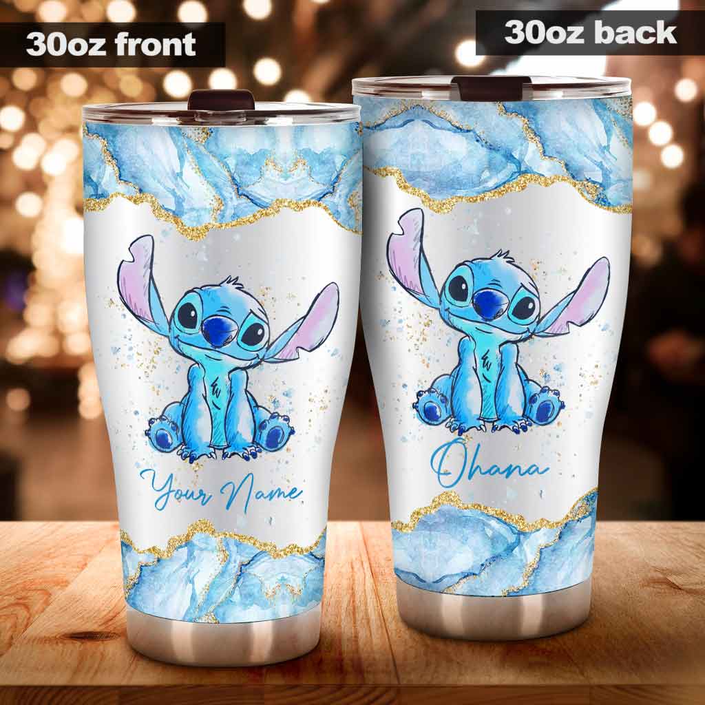 Personalized Ohana Tumbler Custom Name Gift for Mom or Birthday Tumbler GradoCreations