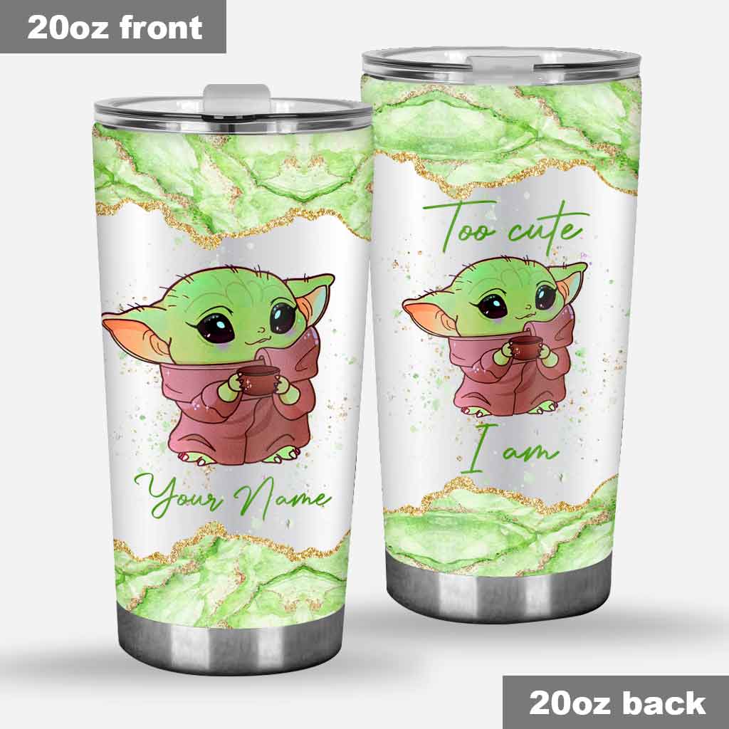 Personalized Cute Tumbler with Custom Name Gift for Kids Tumbler GradoCreations
