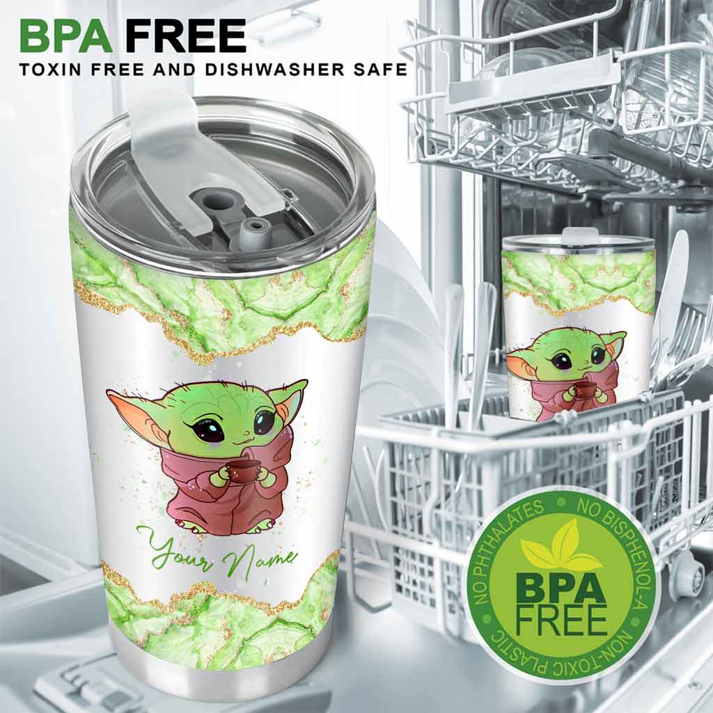Personalized Cute Tumbler with Custom Name Gift for Kids Tumbler GradoCreations