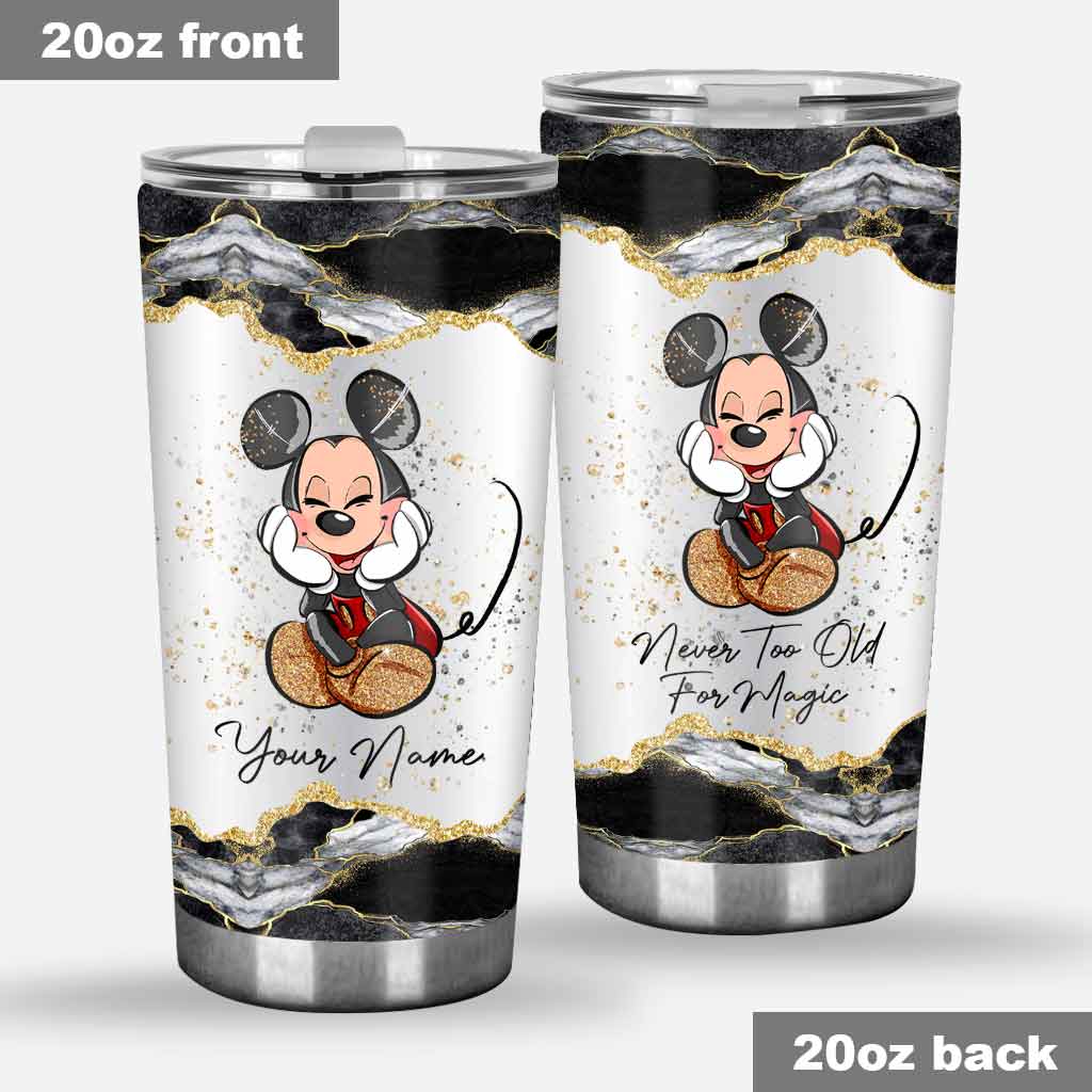 Personalized Mickey Mouse Tumbler Custom Name Gift for Birthday Tumbler GradoCreations
