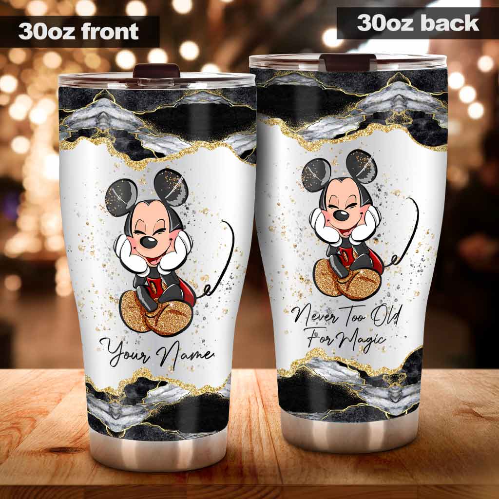 Personalized Mickey Mouse Tumbler Custom Name Gift for Birthday Tumbler GradoCreations