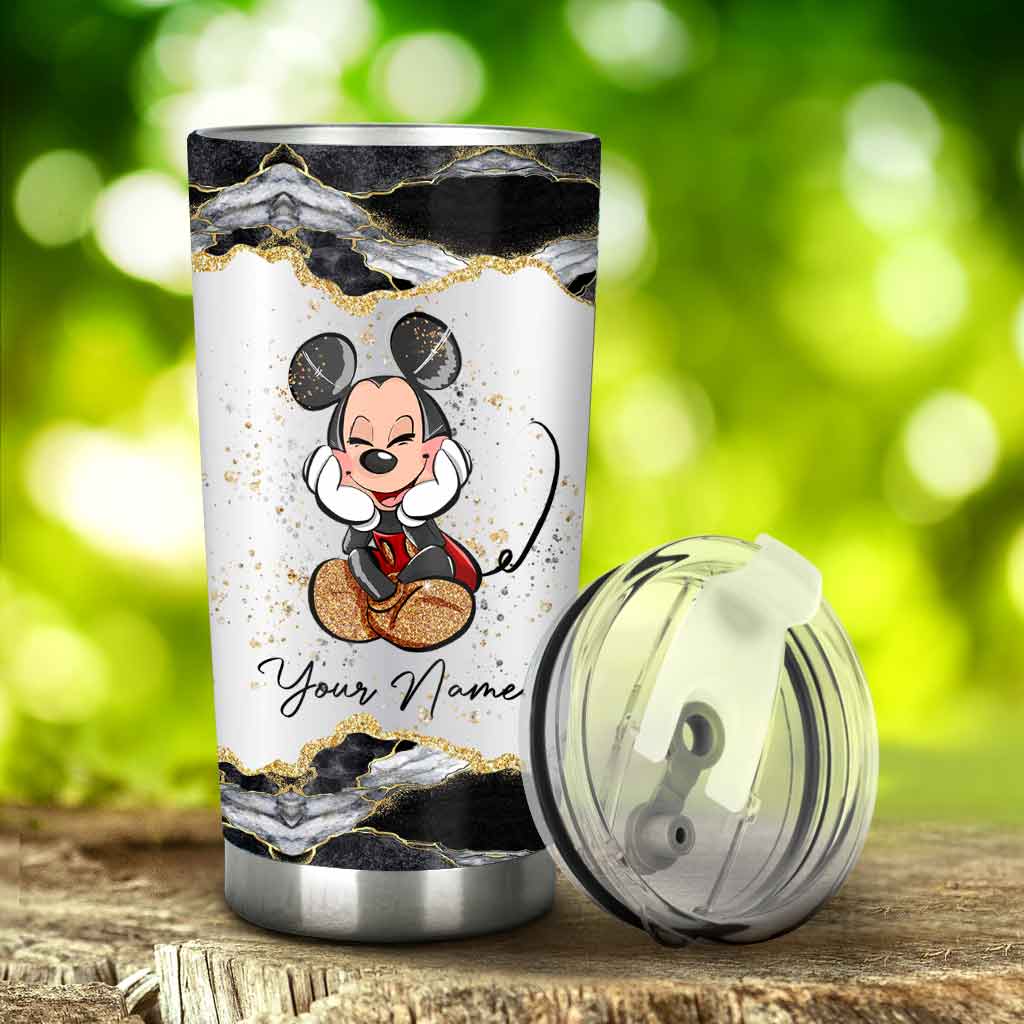 Personalized Mickey Mouse Tumbler Custom Name Gift for Birthday Tumbler GradoCreations