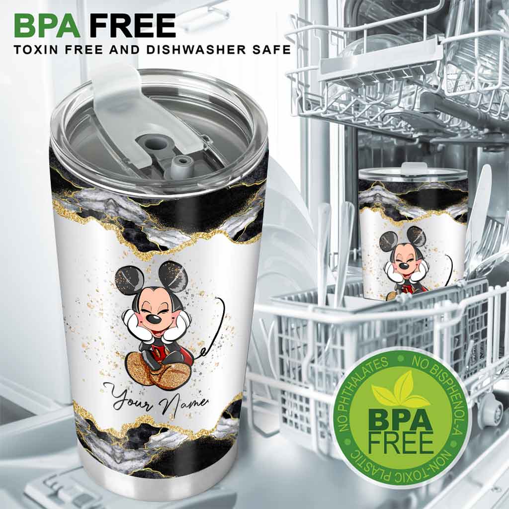 Personalized Mickey Mouse Tumbler Custom Name Gift for Birthday Tumbler GradoCreations