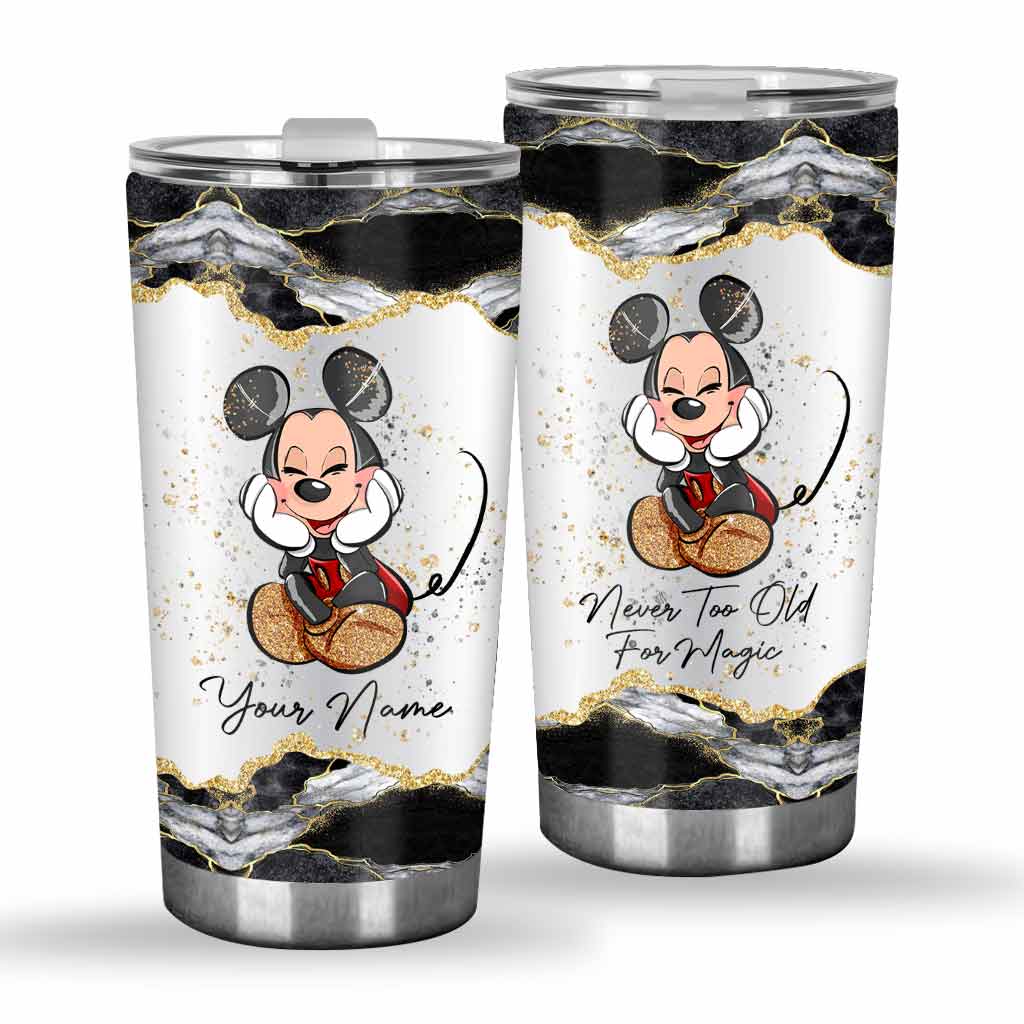 Personalized Mickey Mouse Tumbler Custom Name Gift for Birthday Tumbler GradoCreations