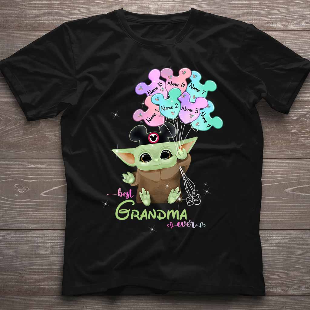 Personalized Best Grandma Ever T-shirt & Hoodie Gift for Mother's Day T-shirt & Hoodie GradoCreations