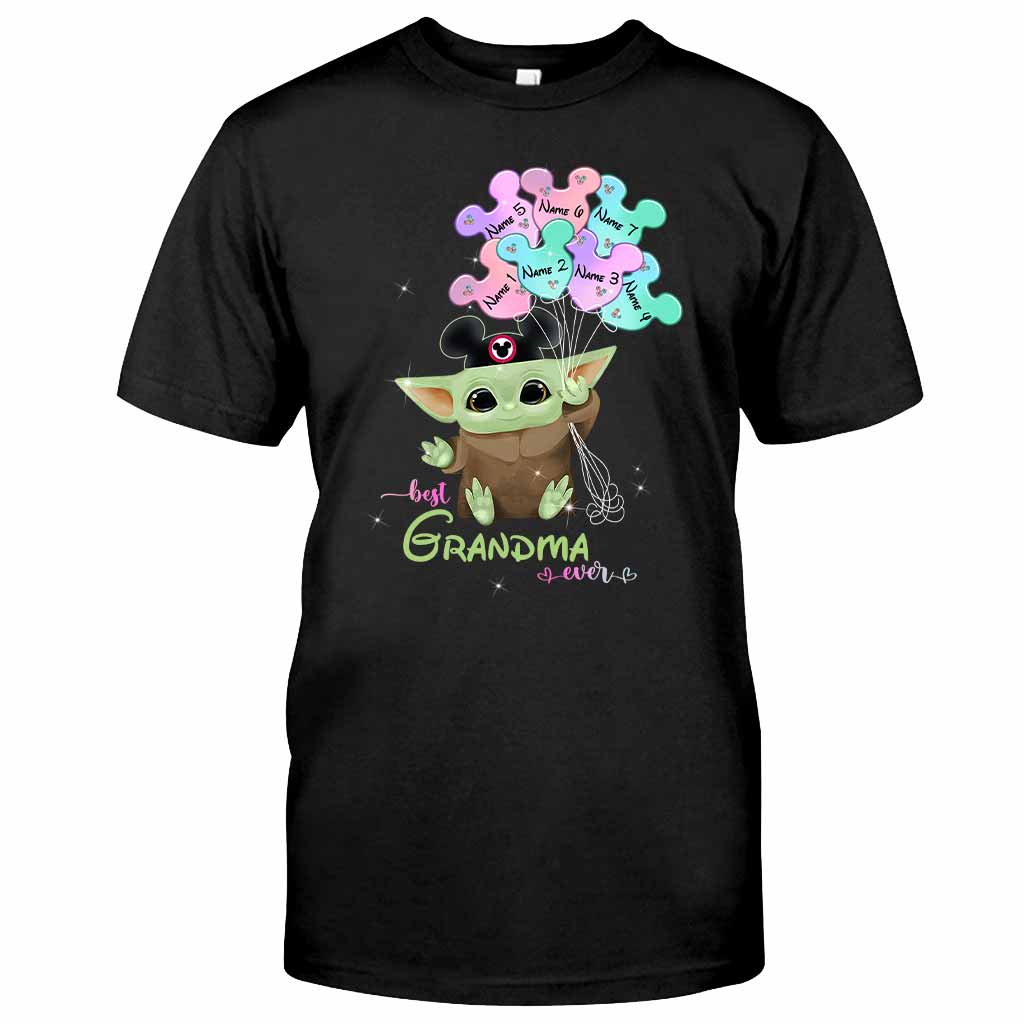 Personalized Best Grandma Ever T-shirt & Hoodie Gift for Mother's Day T-shirt & Hoodie GradoCreations