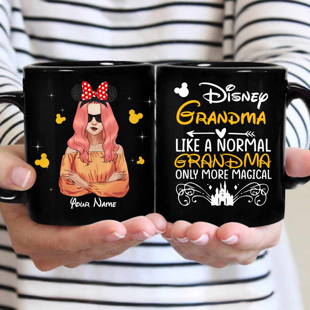 Personalized Disney Grandma Mouse Mug Custom Name Gift for Mom Mug GradoCreations