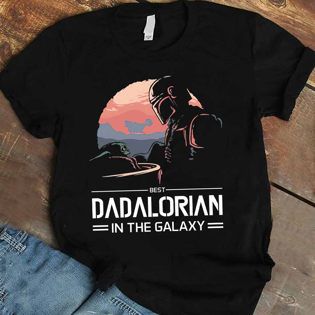Personalized Best Dad In The Galaxy T-shirt & Hoodie Gift T-shirt & Hoodie GradoCreations