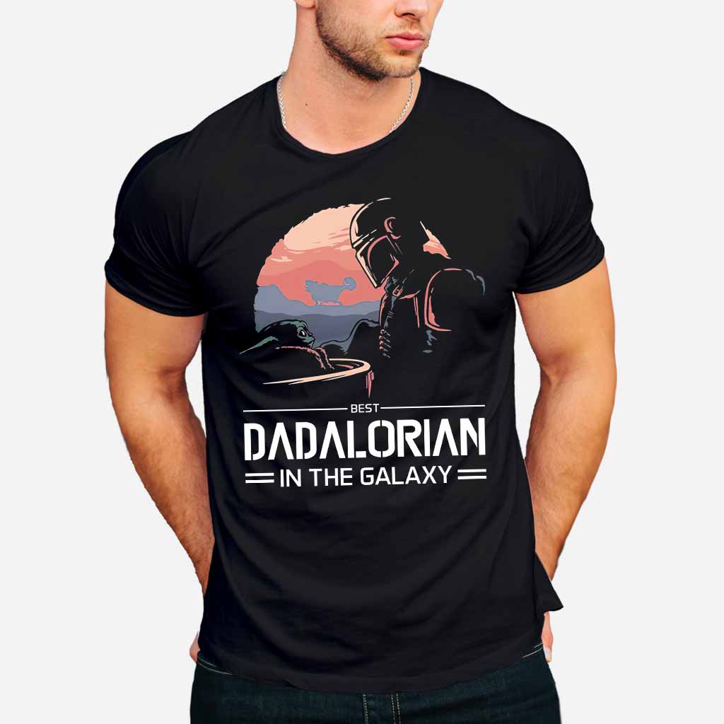 Personalized Best Dad In The Galaxy T-shirt & Hoodie Gift T-shirt & Hoodie GradoCreations