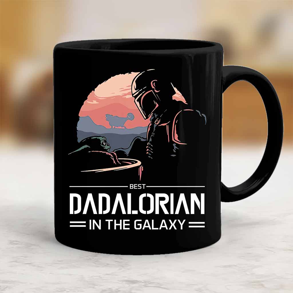 Personalized Best Dad in the Galaxy Mug Custom Gift for Dad Mug GradoCreations