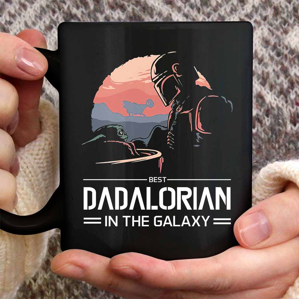 Personalized Best Dad in the Galaxy Mug Custom Gift for Dad Mug GradoCreations