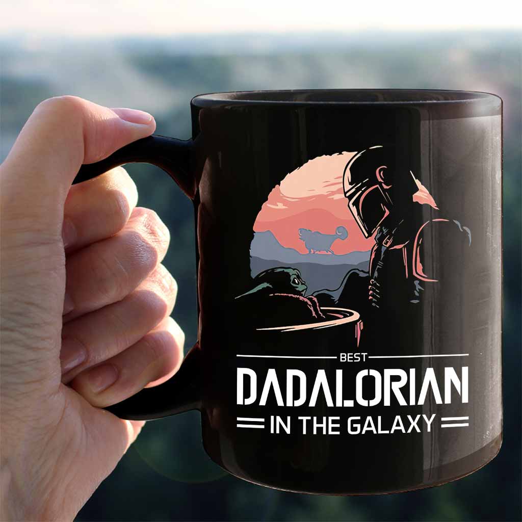 Personalized Best Dad in the Galaxy Mug Custom Gift for Dad Mug GradoCreations