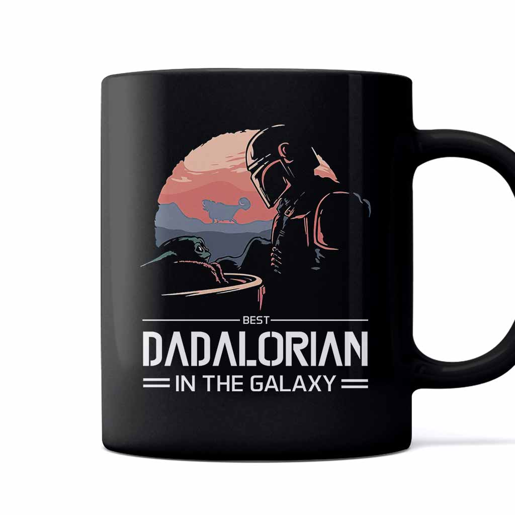 Personalized Best Dad in the Galaxy Mug Custom Gift for Dad Mug GradoCreations