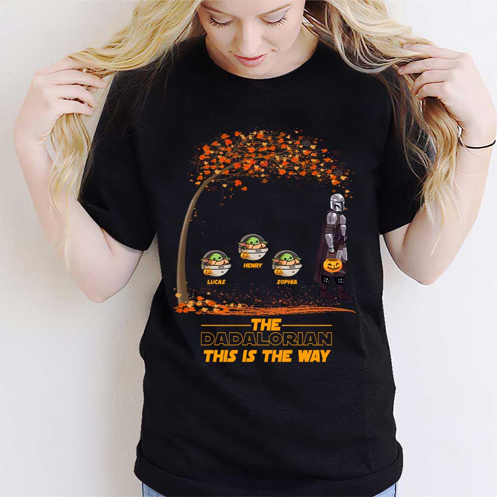 Personalized Halloween T-shirt & Hoodie The DADALORIAN Gift for Kids T-shirt & Hoodie GradoCreations