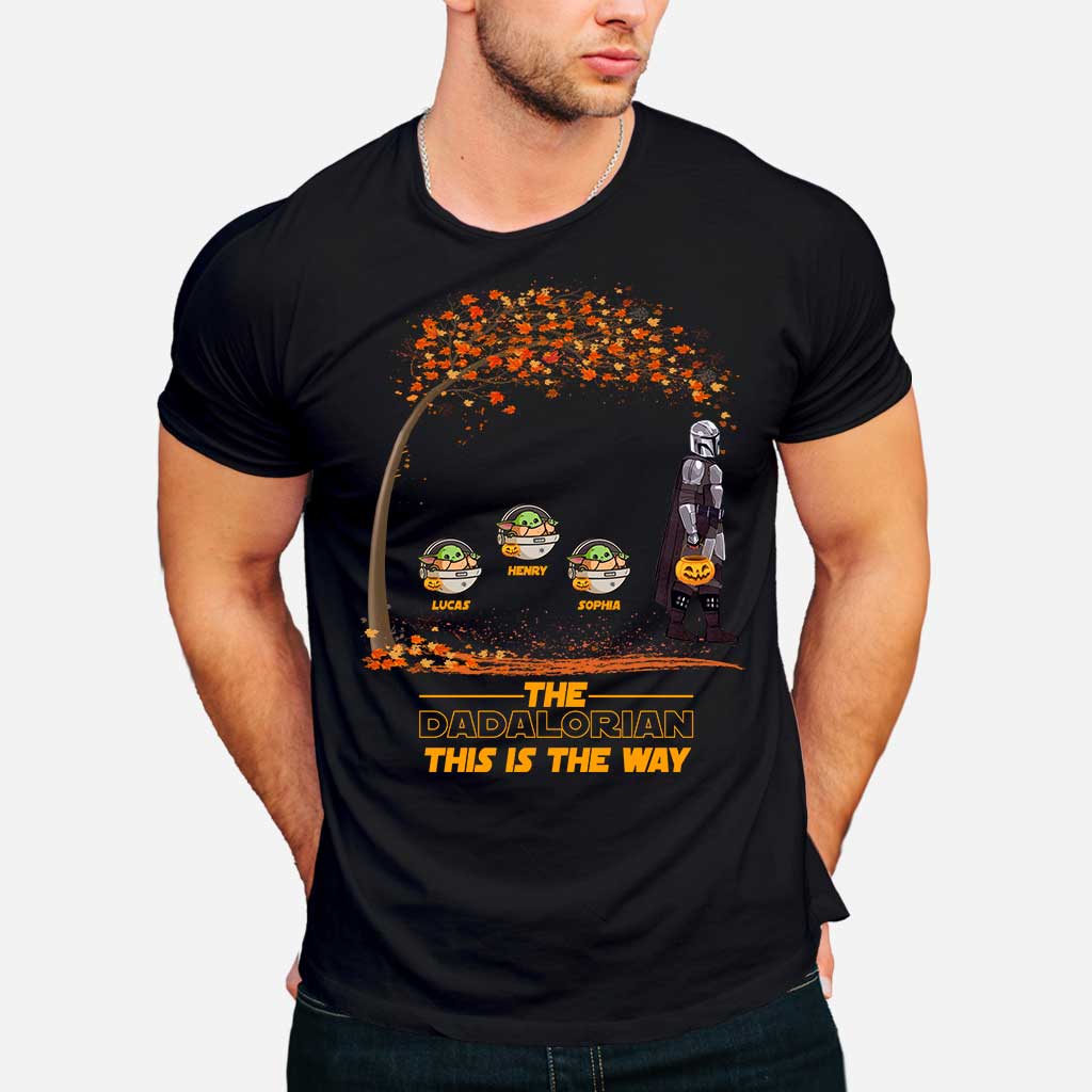 Personalized Halloween T-shirt & Hoodie The DADALORIAN Gift for Kids T-shirt & Hoodie GradoCreations