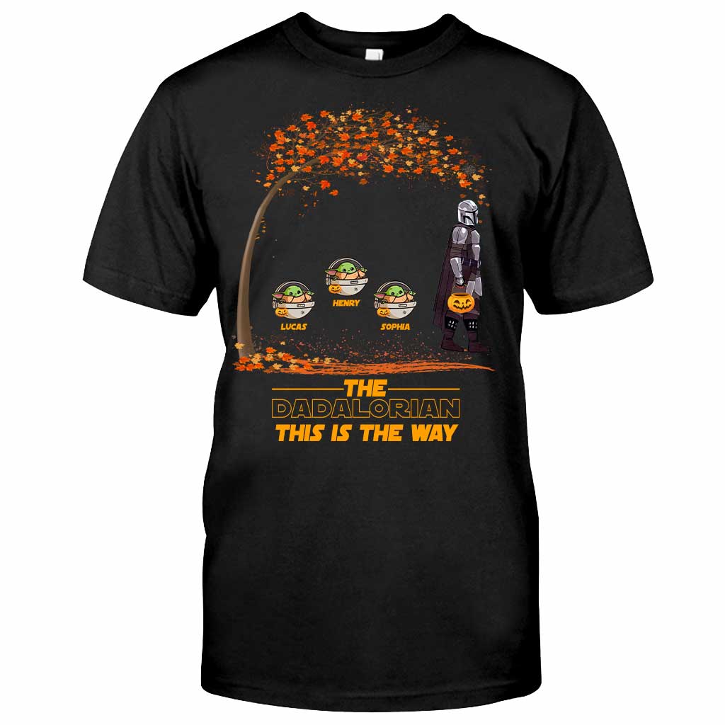 Personalized Halloween T-shirt & Hoodie The DADALORIAN Gift for Kids T-shirt & Hoodie GradoCreations