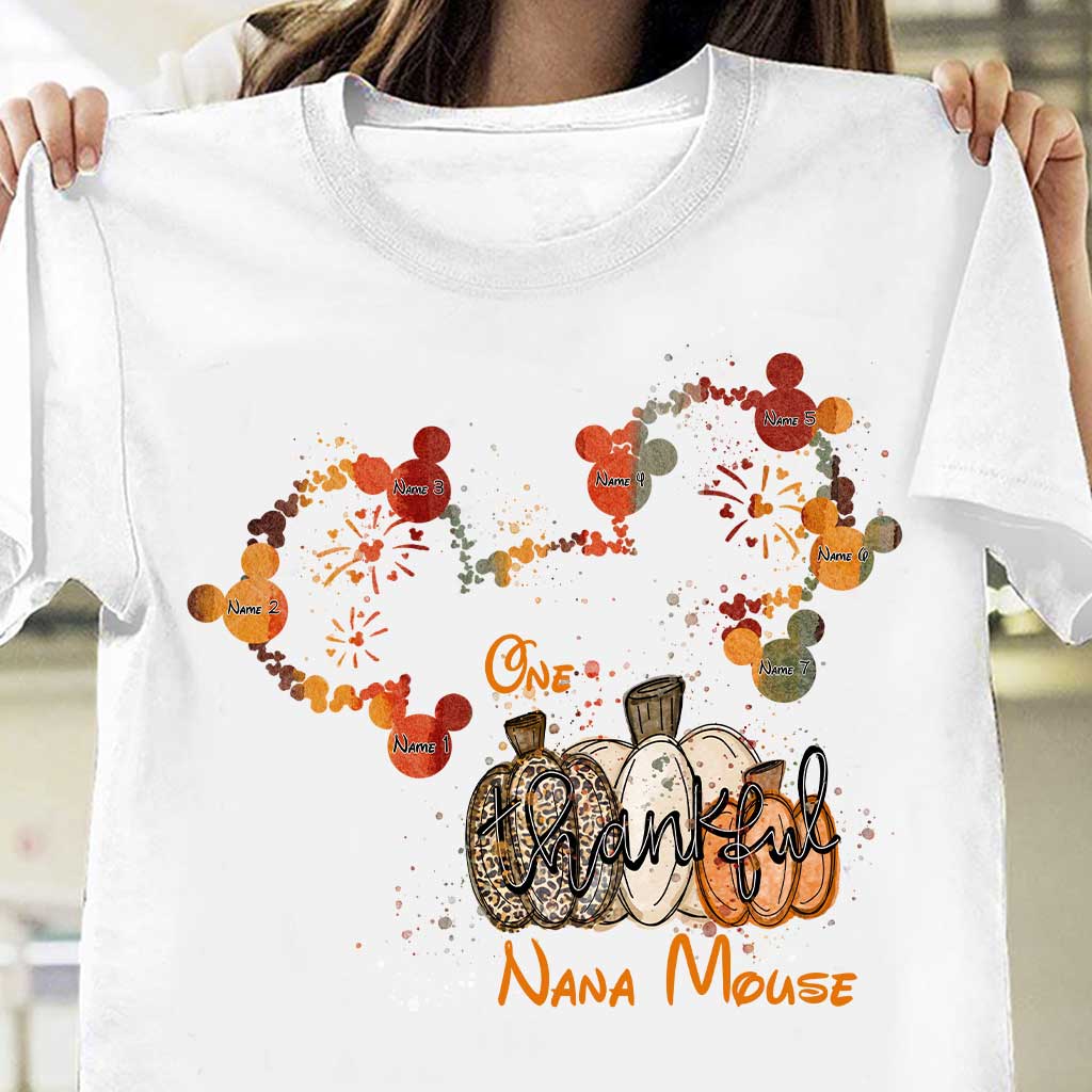 Personalized Thanksgiving Grandma T-Shirt & Hoodie Gift T-shirt & Hoodie GradoCreations