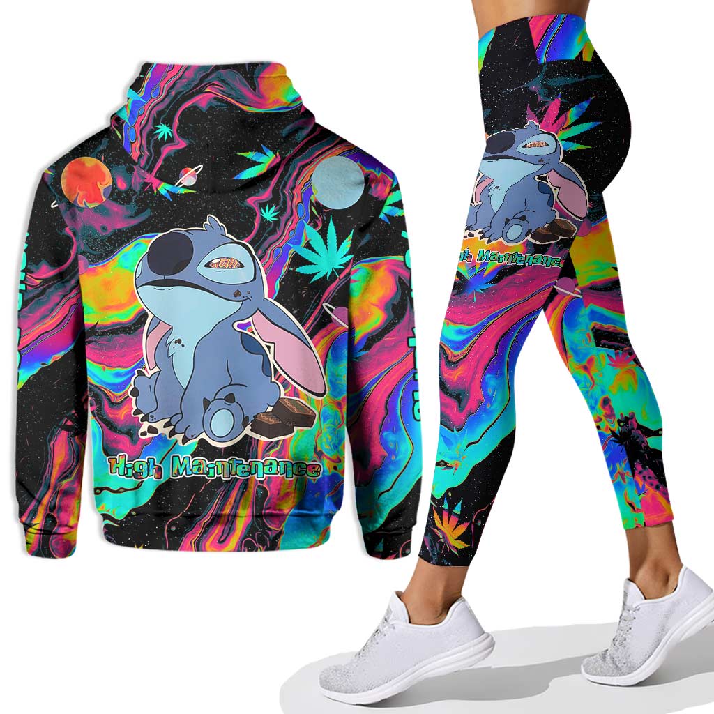 Personalized Weed Hoodie and Leggings Set for Unique Gifts Hoodie & Leggings GradoCreations
