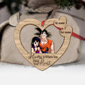 Personalized Christmas Ornament Custom Name Gift for Couple Ornament GradoCreations