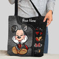Personalized Mouse Ears Tote Bag Custom Name Gift for Mom Tote Bag GradoCreations