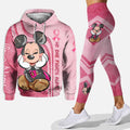 Personalized Breast Cancer Awareness Hoodie & Leggings Gift for Mom Hoodie & Leggings GradoCreations