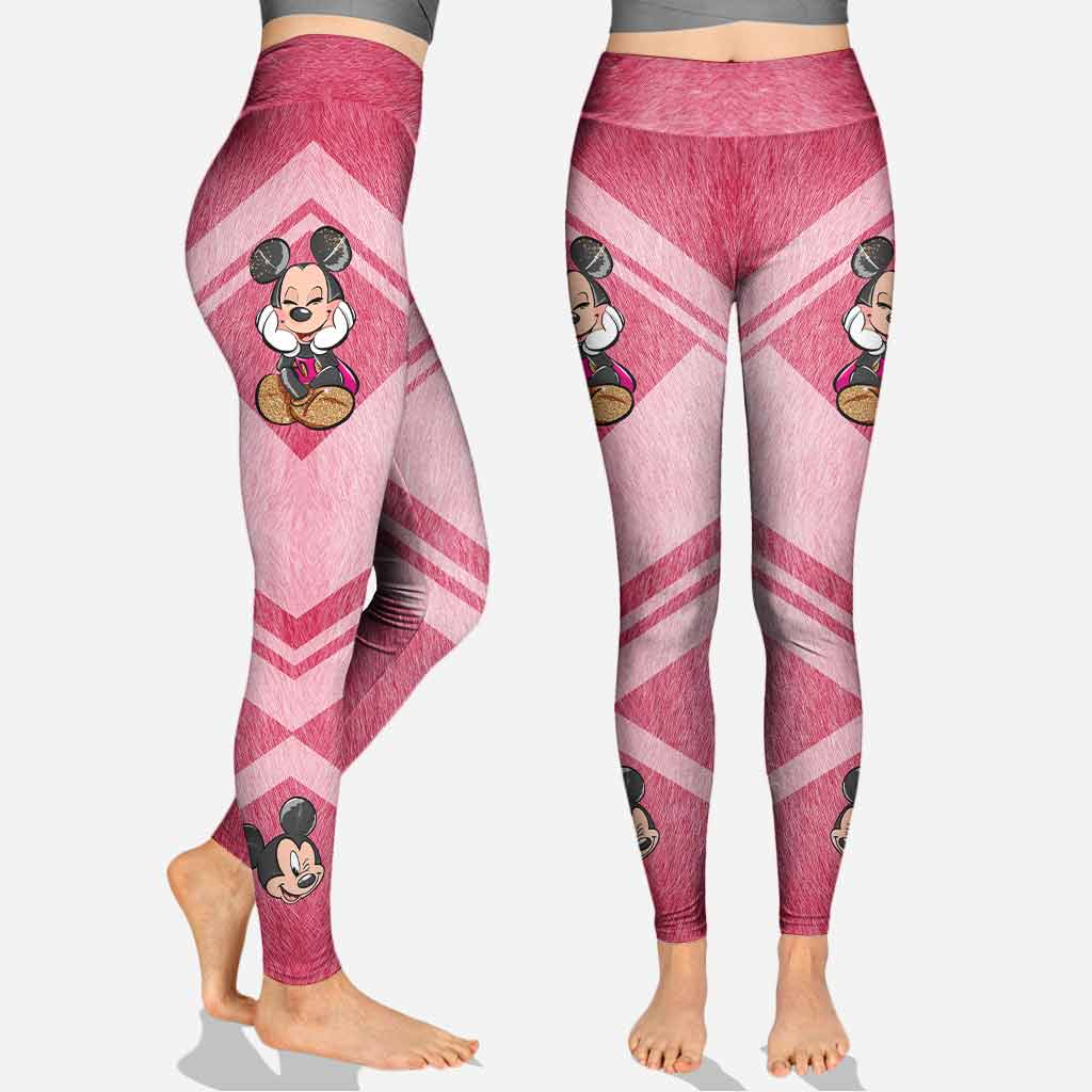 Personalized Breast Cancer Awareness Hoodie & Leggings Gift for Mom Hoodie & Leggings GradoCreations