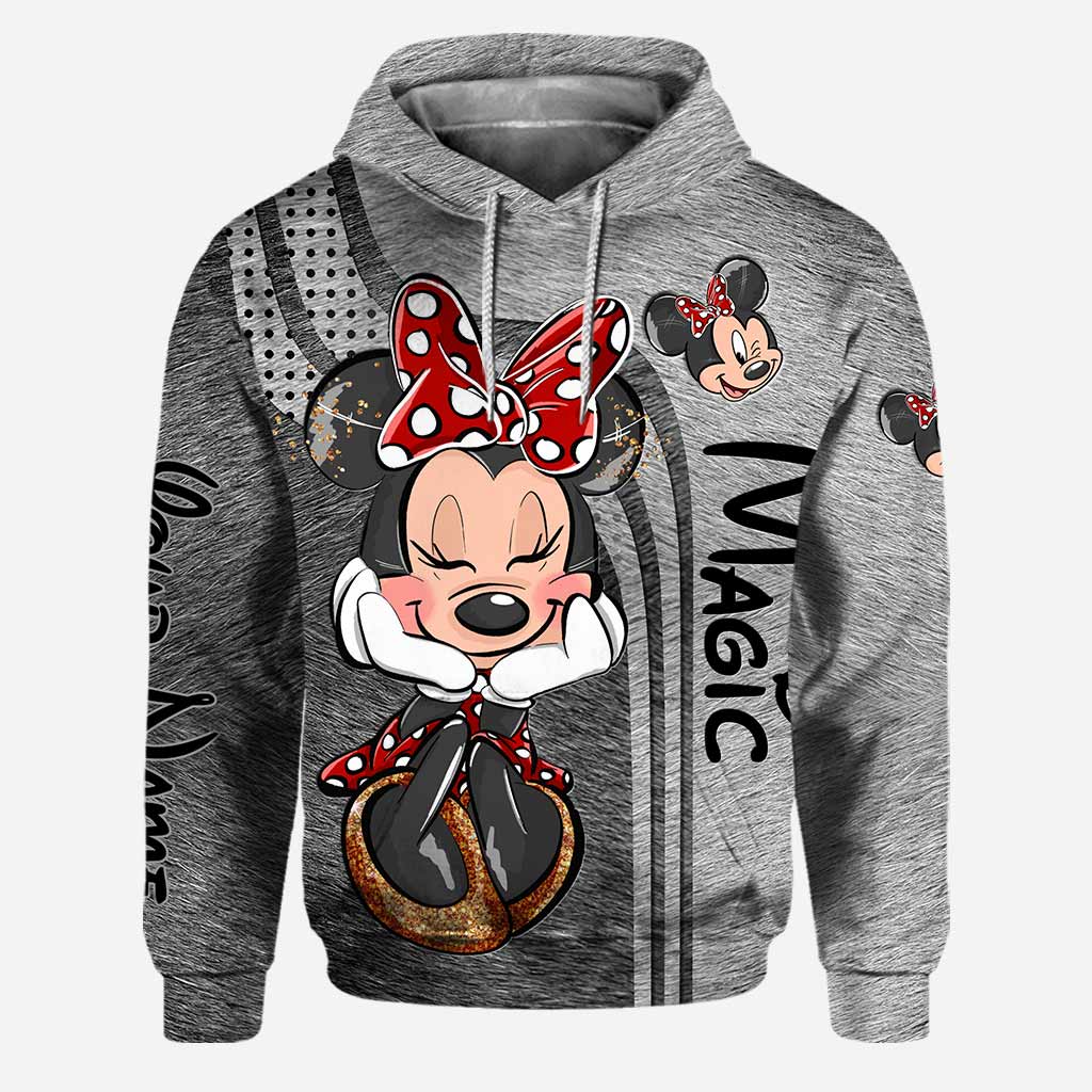 Personalized Magic Mouse Ears Hoodie & Leggings Set for Kids Hoodie & Leggings GradoCreations