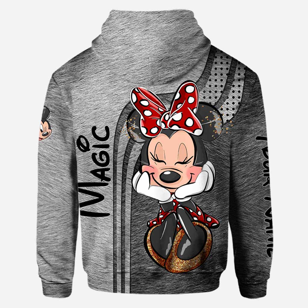 Personalized Magic Mouse Ears Hoodie & Leggings Set for Kids Hoodie & Leggings GradoCreations