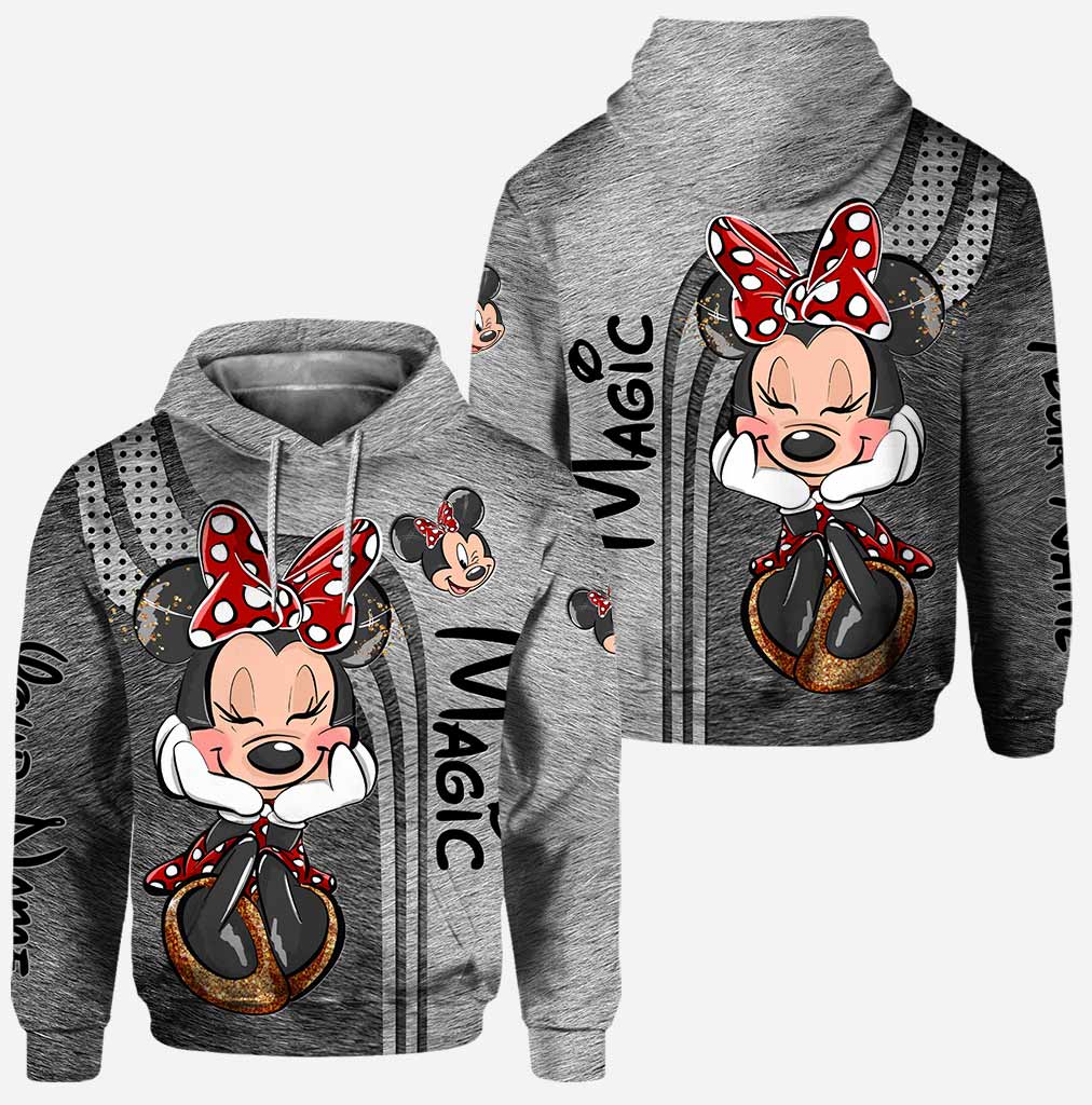 Personalized Mickey Mouse Ears Hoodie & Leggings Set for Kids Hoodie & Leggings GradoCreations
