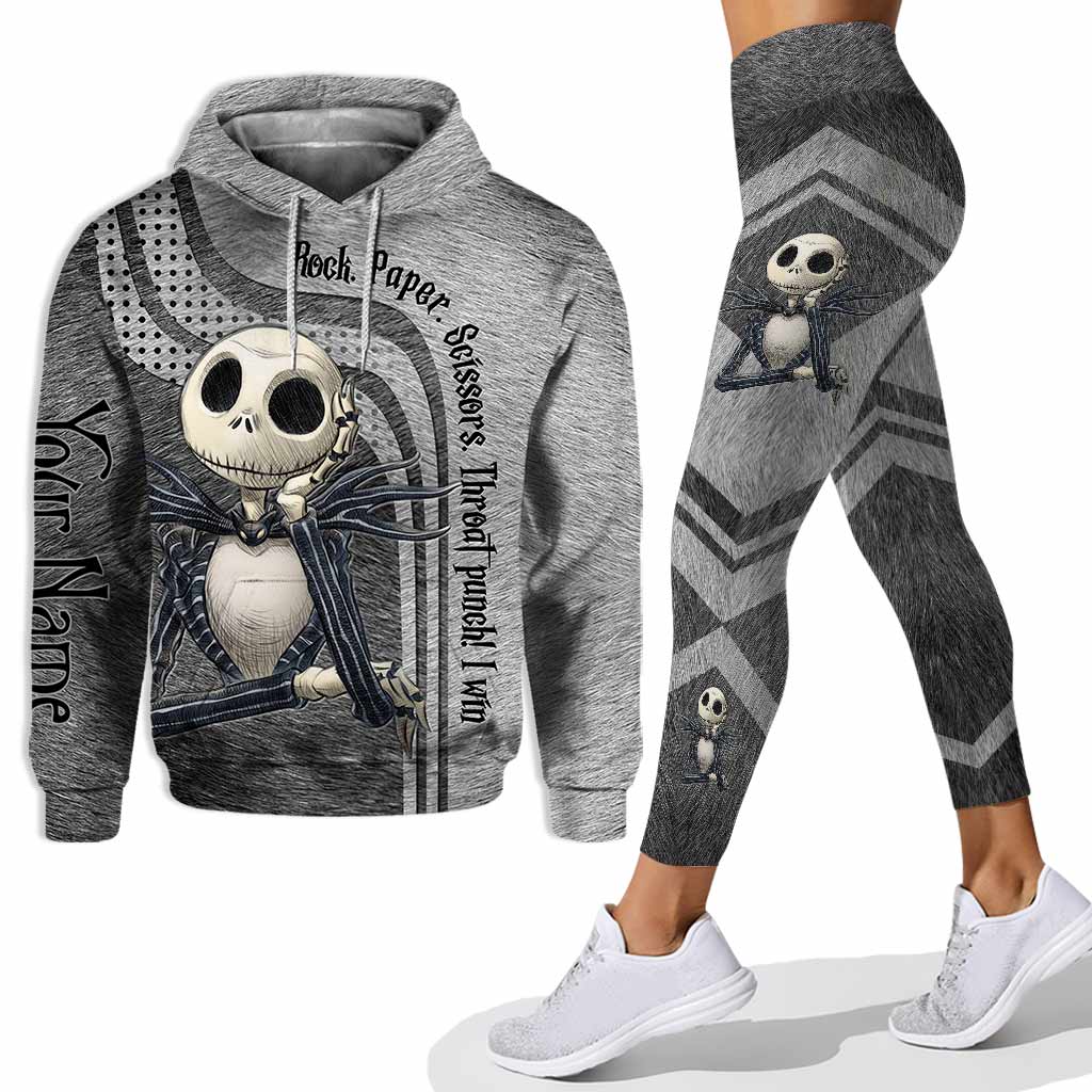 Personalized Nightmare Hoodie & Leggings Custom Name Gift for Halloween Hoodie & Leggings GradoCreations