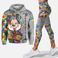 Personalized Autism Awareness Hoodie & Leggings Set | Custom Gift Hoodie & Leggings GradoCreations