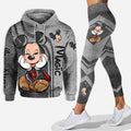 Personalized Mickey Mouse Ears Hoodie & Leggings Set for Kids Hoodie & Leggings GradoCreations
