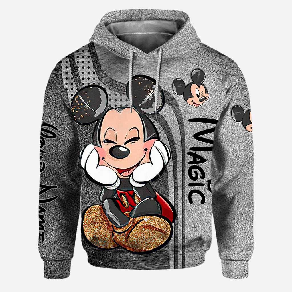 Personalized Mickey Mouse Ears Hoodie & Leggings Set for Kids Hoodie & Leggings GradoCreations