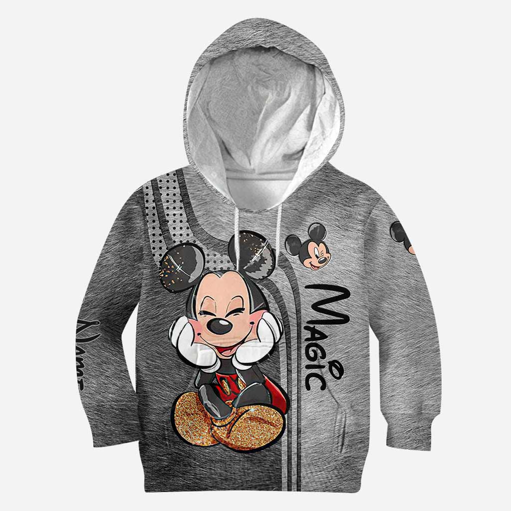 Personalized Mickey Mouse Ears Hoodie & Leggings Set for Kids Hoodie & Leggings GradoCreations