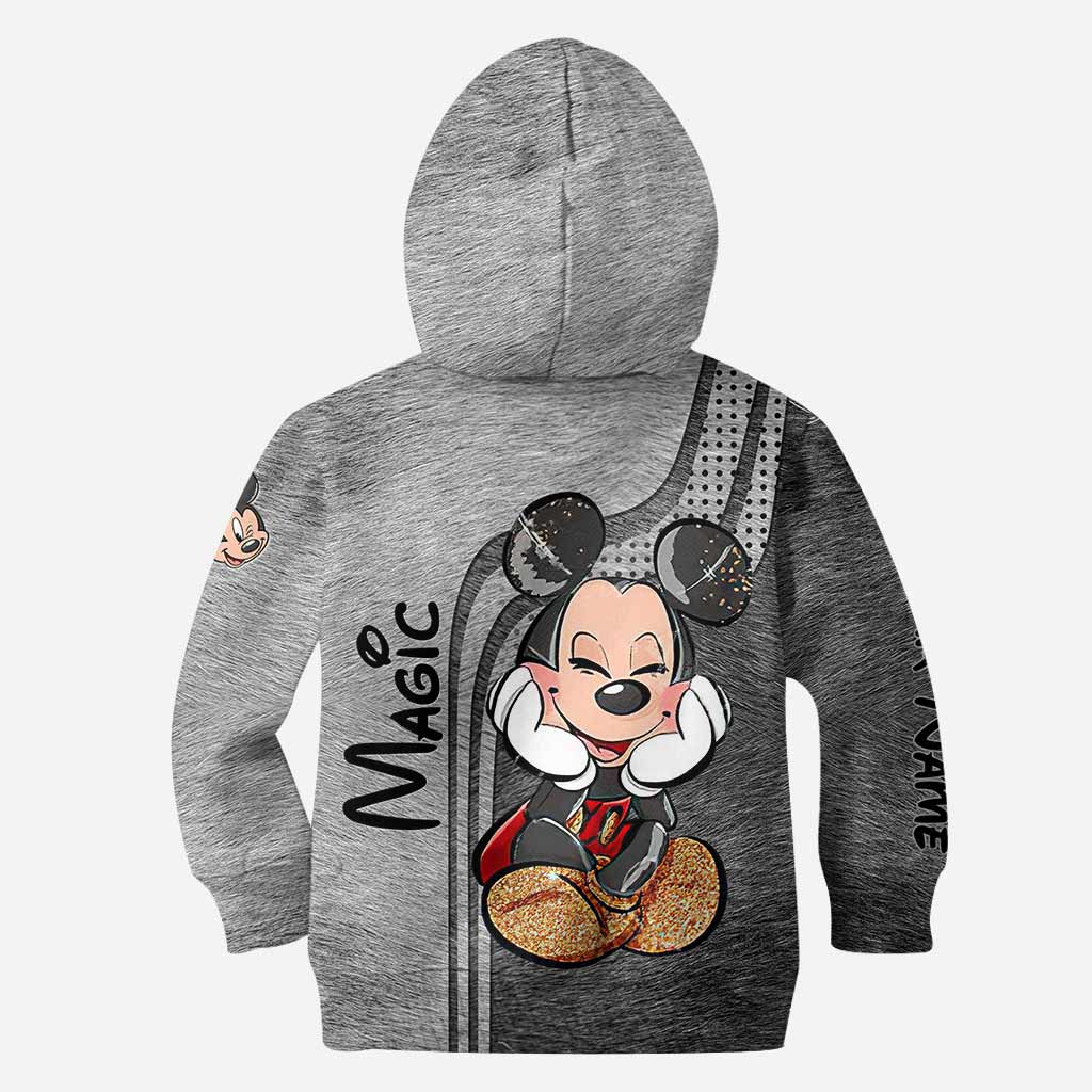 Personalized Mickey Mouse Ears Hoodie & Leggings Set for Kids Hoodie & Leggings GradoCreations